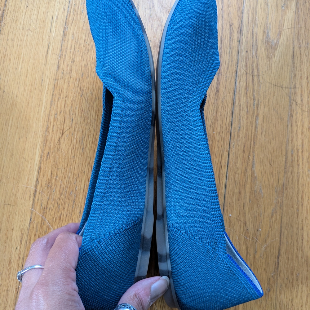 Rothy's Blue flats. Size 8.5. New without box. - Picture 2 of 5